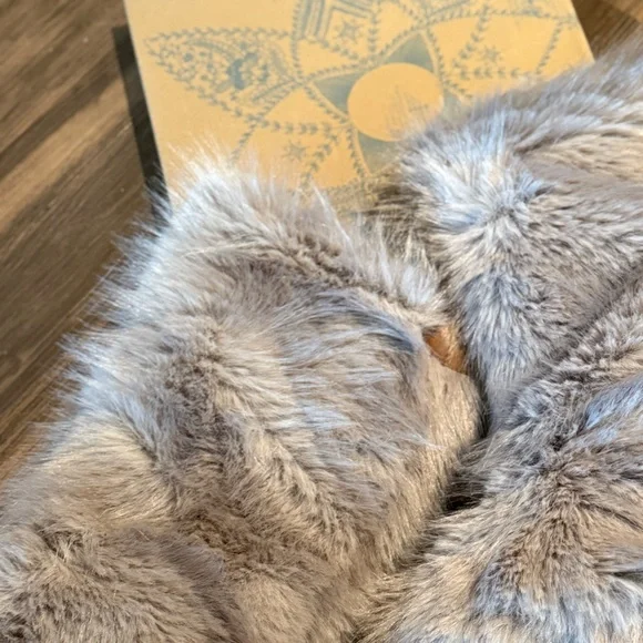 Free People Wild Thing Faux Fur Mid Boots Size 8 - Picture 14 of 16